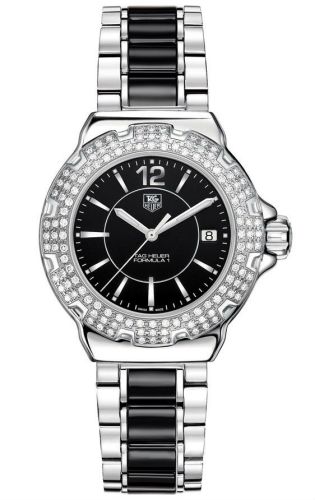 TAG Heuer Formula 1 Quartz 37 Stainless Steel / Diamond / Black / Bracelet